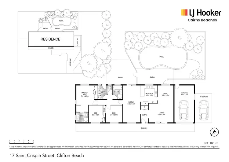 Floorplan of Homely house listing, 17 St Crispin Street, Clifton Beach QLD 4879