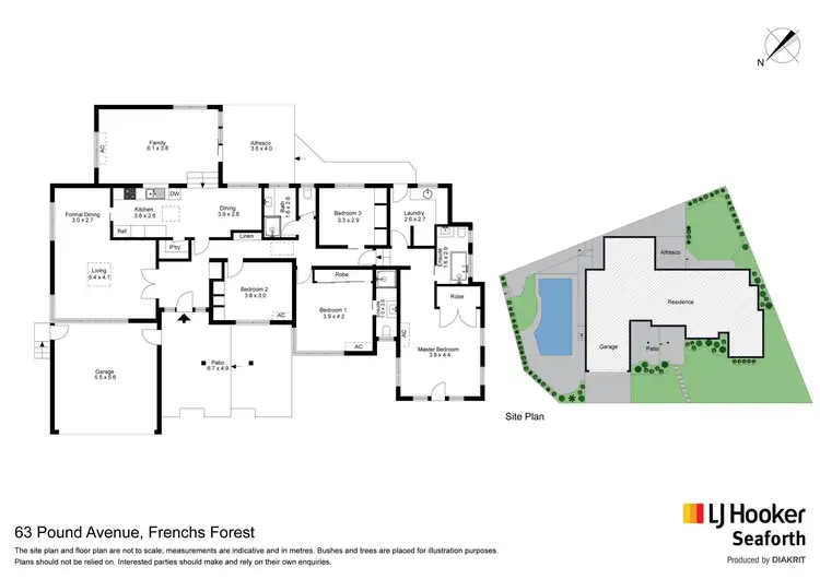 Floorplan of Homely house listing, 63 Pound Avenue, Frenchs Forest NSW 2086
