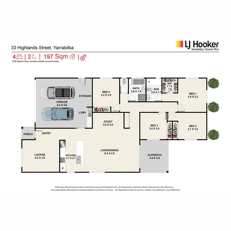 Floorplan of Homely house listing, 33 Highlands Street, Yarrabilba QLD 4207