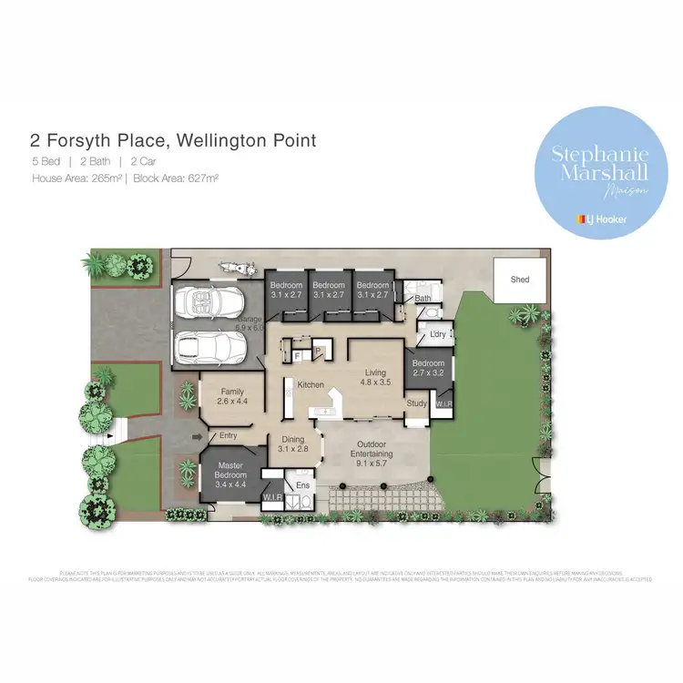 Floorplan of Homely house listing, 2 Forsyth Place, Wellington Point QLD 4160