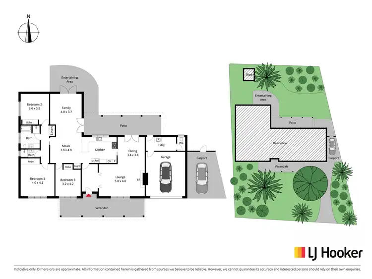 Floorplan of Homely house listing, 7 Bonwick Place, Garran ACT 2605