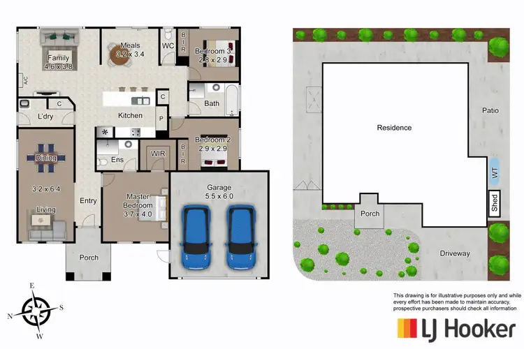 Floorplan of Homely house listing, 5 Lilac Crescent, Berwick VIC 3806