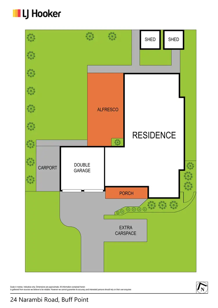 Floorplan of Homely house listing, 24 Narambi Road, Buff Point NSW 2262