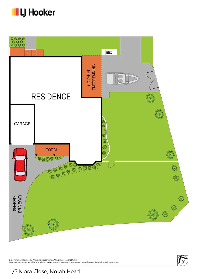 Floorplan of Homely house listing, 1/5 Kiora Close, Norah Head NSW 2263