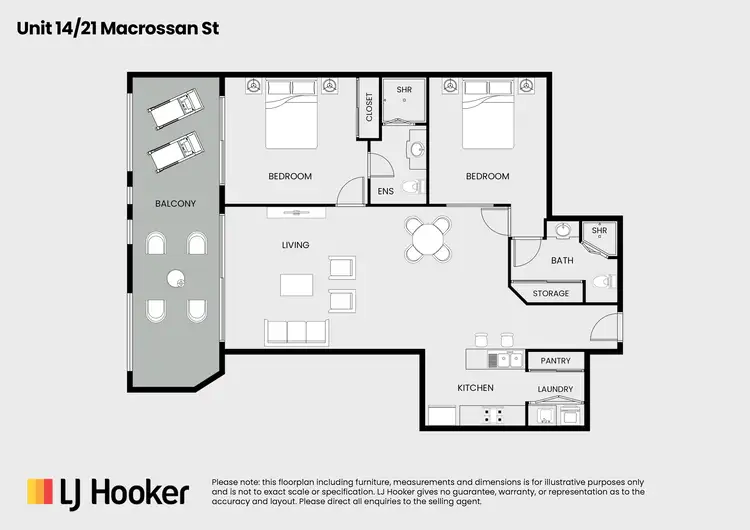 Floorplan of Homely unit listing, 14/21 Macrossan Street, Port Douglas QLD 4877