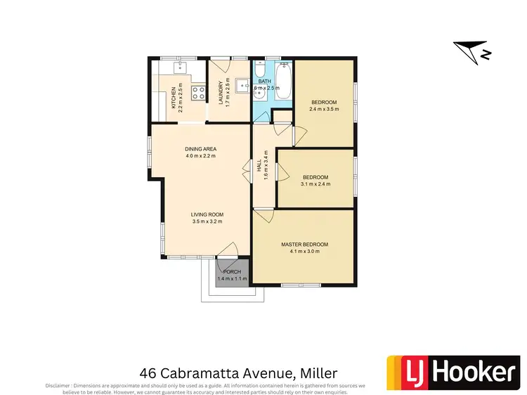 Floorplan of Homely house listing, 46 Cabramatta Avenue, Miller NSW 2168