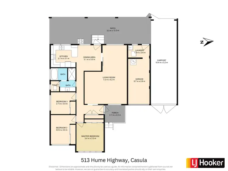 Floorplan of Homely house listing, 513 Hume Highway, Casula NSW 2170
