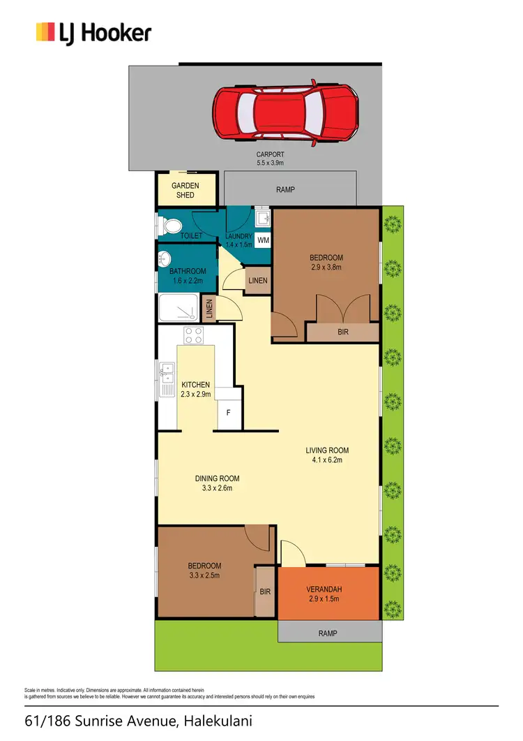 Floorplan of Homely house listing, 61/186 Sunrise Avenue, Halekulani NSW 2262