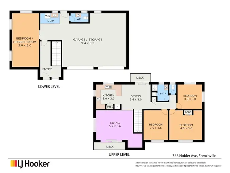 Floorplan of Homely house listing, 366 Hobler Avenue, Frenchville QLD 4701