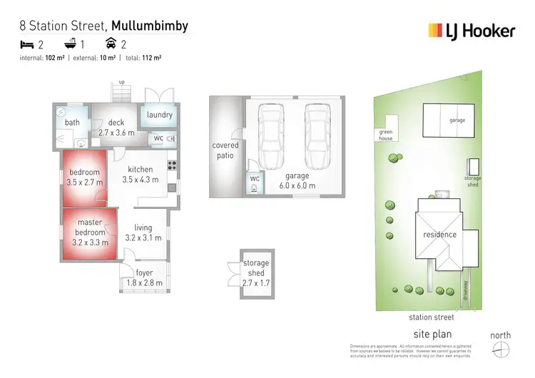 Floorplan of Homely house listing, 8 Station Street, Mullumbimby NSW 2482