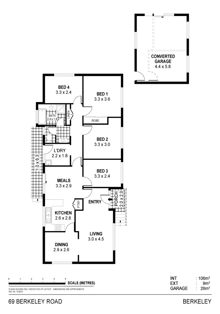 Floorplan of Homely house listing, 69 Berkeley Road, Berkeley NSW 2506