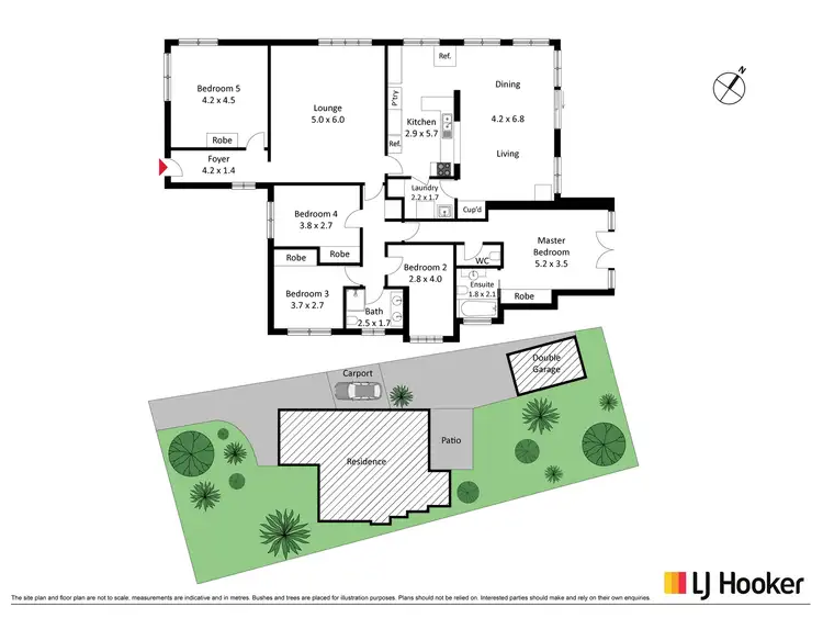Floorplan of Homely house listing, 28 Fitchett Street, Garran ACT 2605