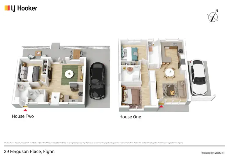Floorplan of Homely house listing, 29 Ferguson Place, Flynn ACT 2615