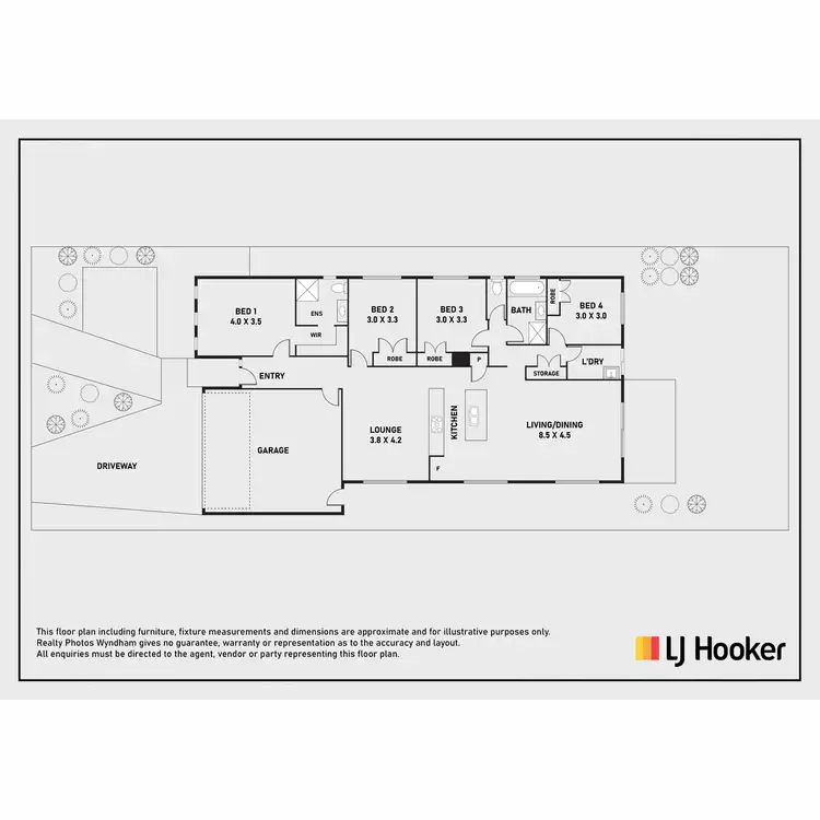 Floorplan of Homely house listing, 16 Terminus Street, Tarneit VIC 3029
