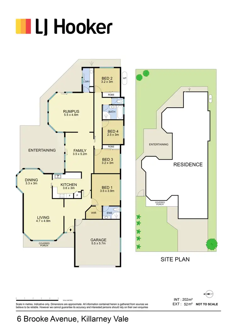 Floorplan of Homely house listing, 6 Brooke Avenue, Killarney Vale NSW 2261