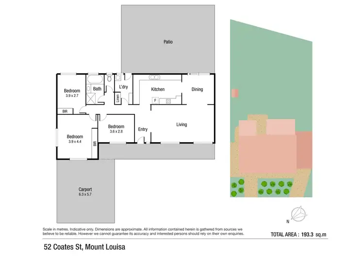 Floorplan of Homely house listing, 53 Coates Street, Mount Louisa QLD 4814