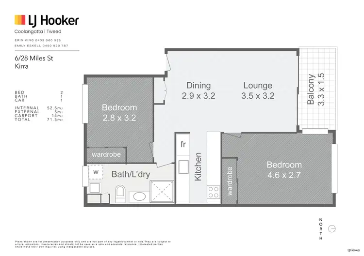 Floorplan of Homely unit listing, 6/28 Miles Street, Coolangatta QLD 4225