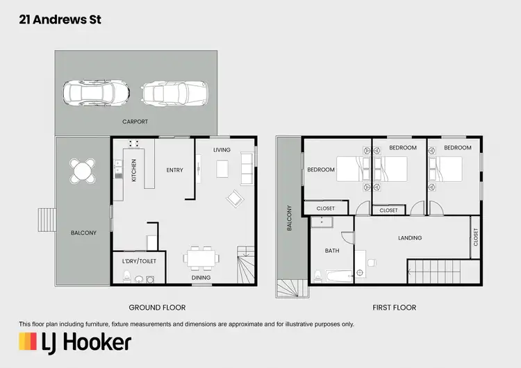 Floorplan of Homely house listing, 21 Andrews Street, Newell QLD 4873