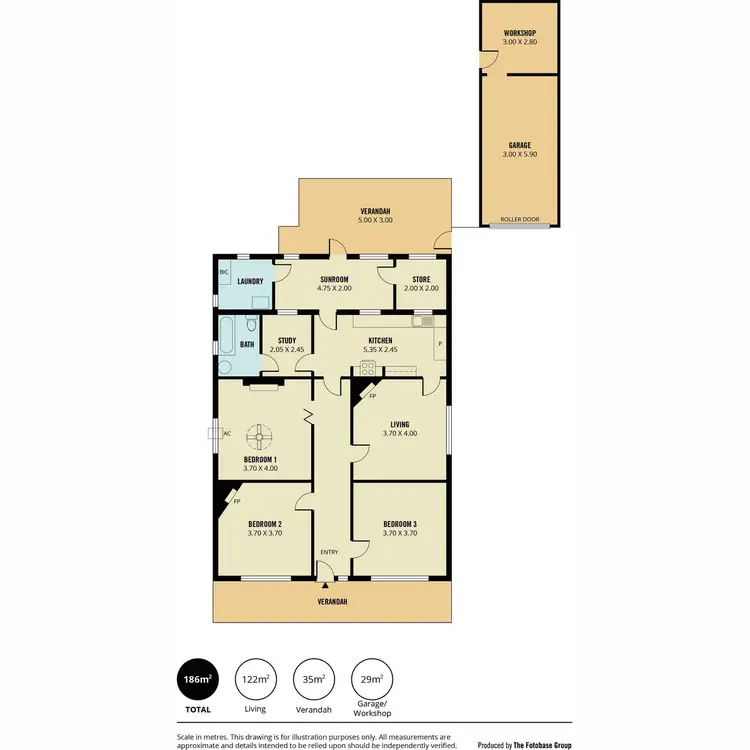 Floorplan of Homely house listing, 108 Addison Road, Pennington SA 5013