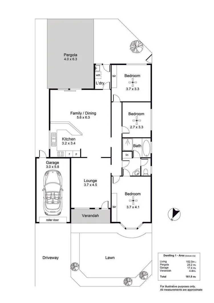 Floorplan of Homely house listing, 1/65 Ashley Street, Torrensville SA 5031