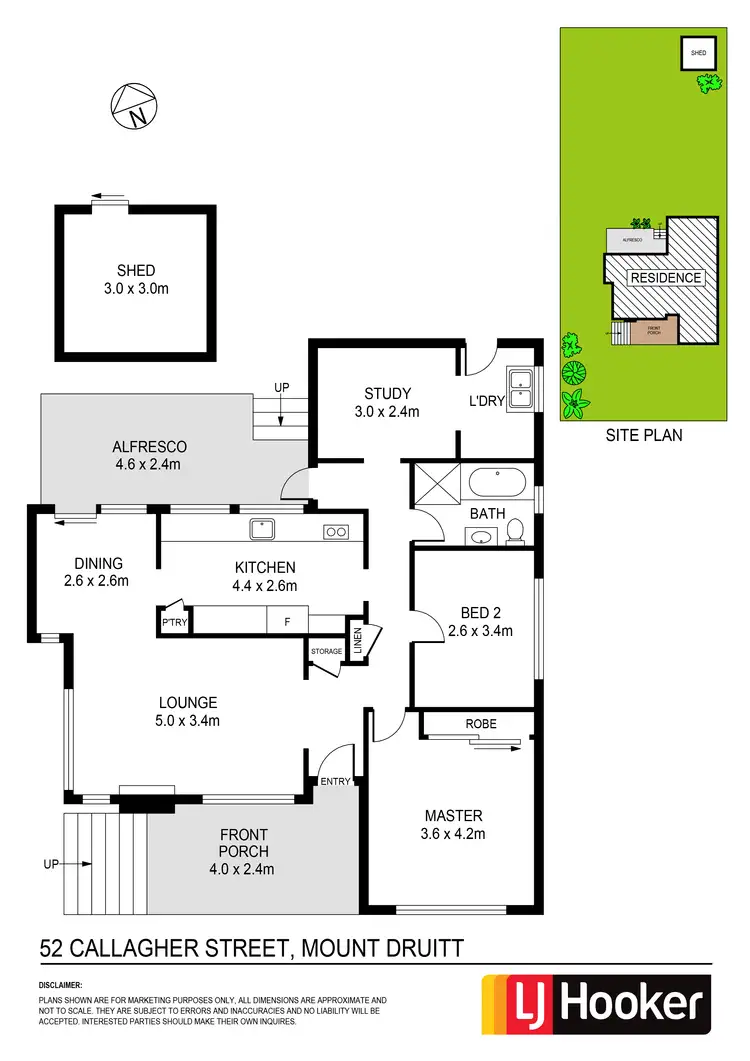 Floorplan of Homely house listing, 52 Callagher street, Mount Druitt NSW 2770