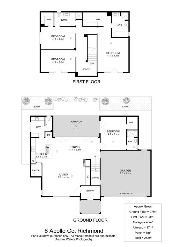 Floorplan of Homely house listing, 6 Apollo Circuit, Richmond SA 5033