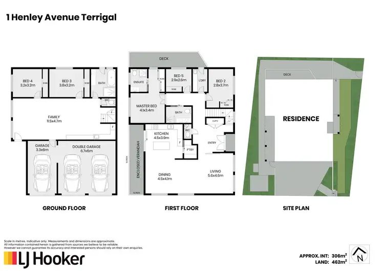 Floorplan of Homely house listing, 1 Henley Avenue, Terrigal NSW 2260