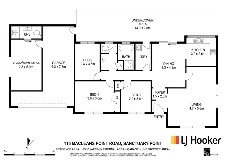 Floorplan of Homely house listing, 115 Macleans Point Road, Sanctuary Point NSW 2540