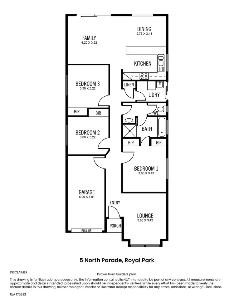 Floorplan of Homely house listing, 5 North Parade, Royal Park SA 5014