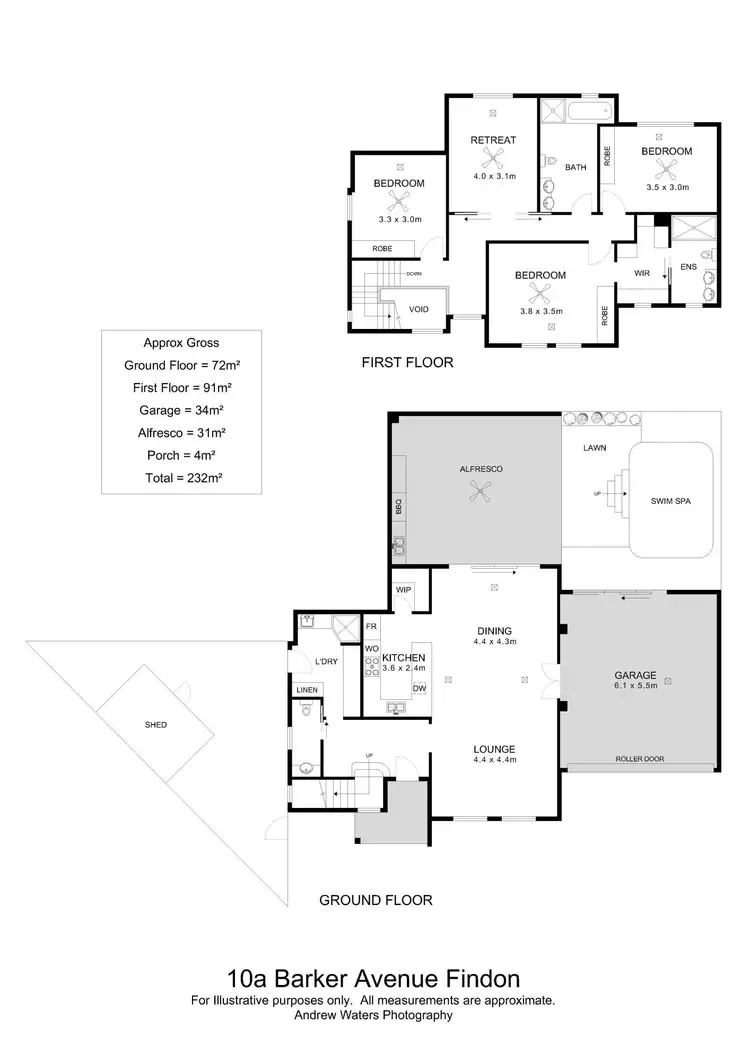 Floorplan of Homely house listing, 10A Barker Avenue, Findon SA 5023