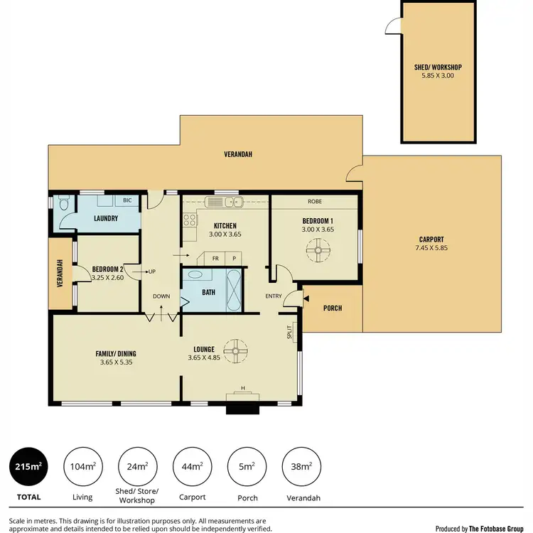 Floorplan of Homely house listing, 79 Buckley Crescent, Fairview Park SA 5126