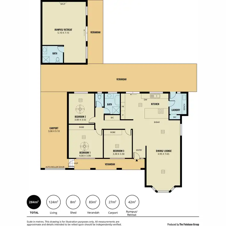 Floorplan of Homely house listing, 5 Haven Street, Ridgehaven SA 5097