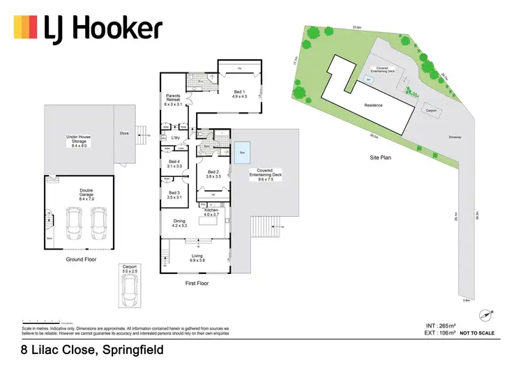 Floorplan of Homely house listing, 8 Lilac Close, Springfield NSW 2250