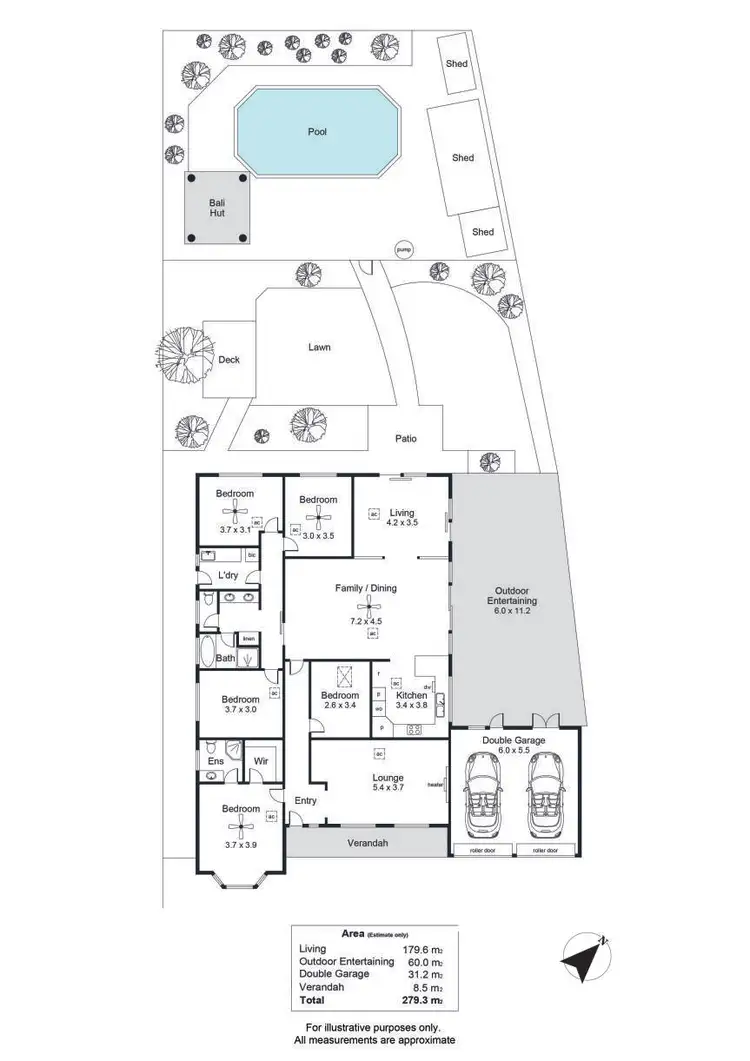 Floorplan of Homely house listing, 21 Walford Drive, Onkaparinga Hills SA 5163