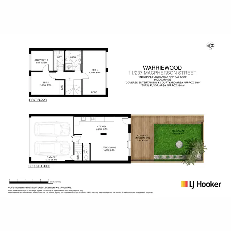 Floorplan of Homely townhouse listing, 11/237 Macpherson Street, Warriewood NSW 2102