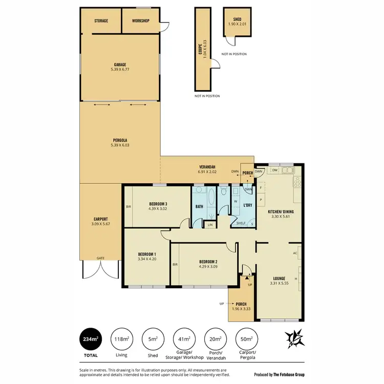 Floorplan of Homely house listing, 11 Berry Court, Klemzig SA 5087