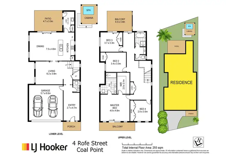 Floorplan of Homely house listing, 4 Rofe Street, Coal Point NSW 2283