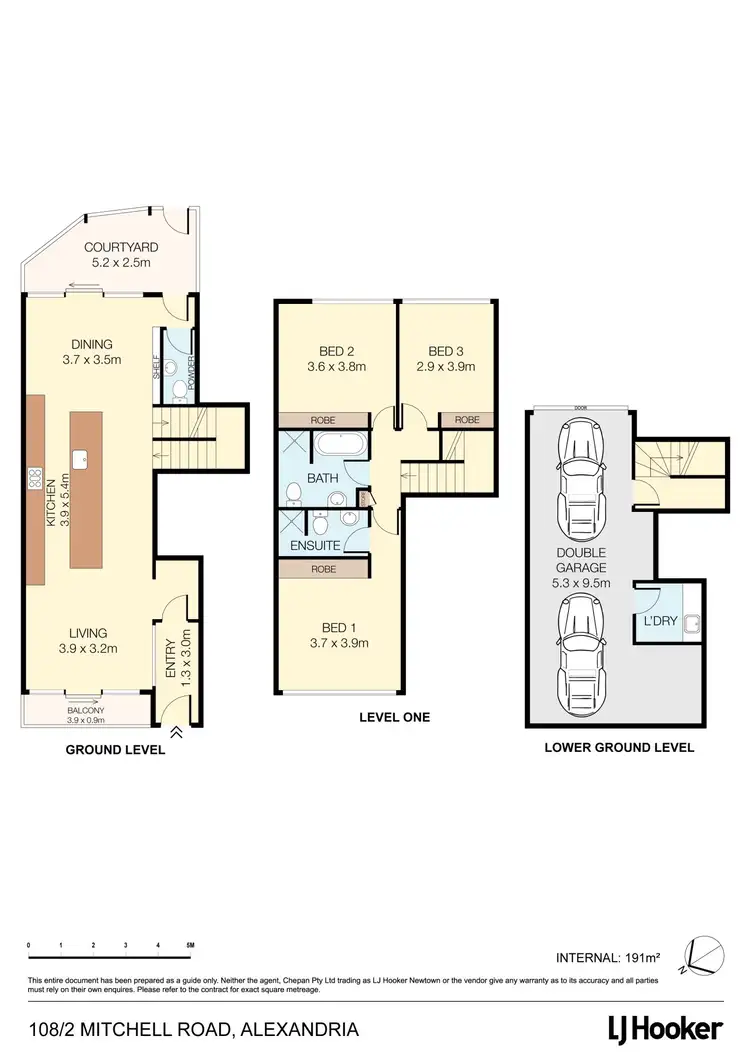 Floorplan of Homely townhouse listing, 108/2 Mitchell Road, Alexandria NSW 2015