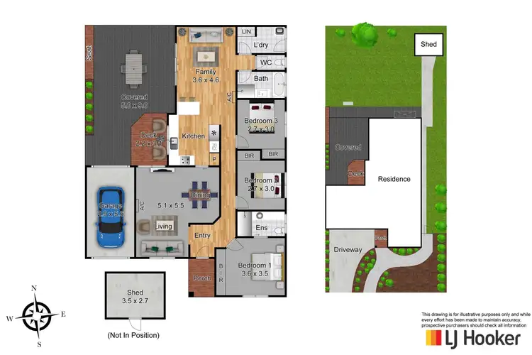 Floorplan of Homely house listing, 9 Bowen Court, Berwick VIC 3806