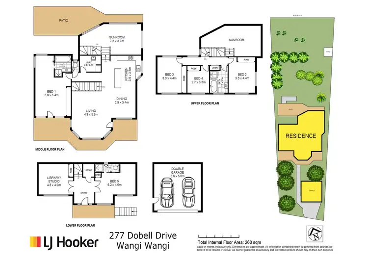 Floorplan of Homely house listing, 277 Dobell Drive, Wangi Wangi NSW 2267