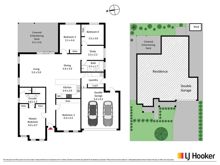 Floorplan of Homely house listing, 8 Garraway Crescent, Googong NSW 2620