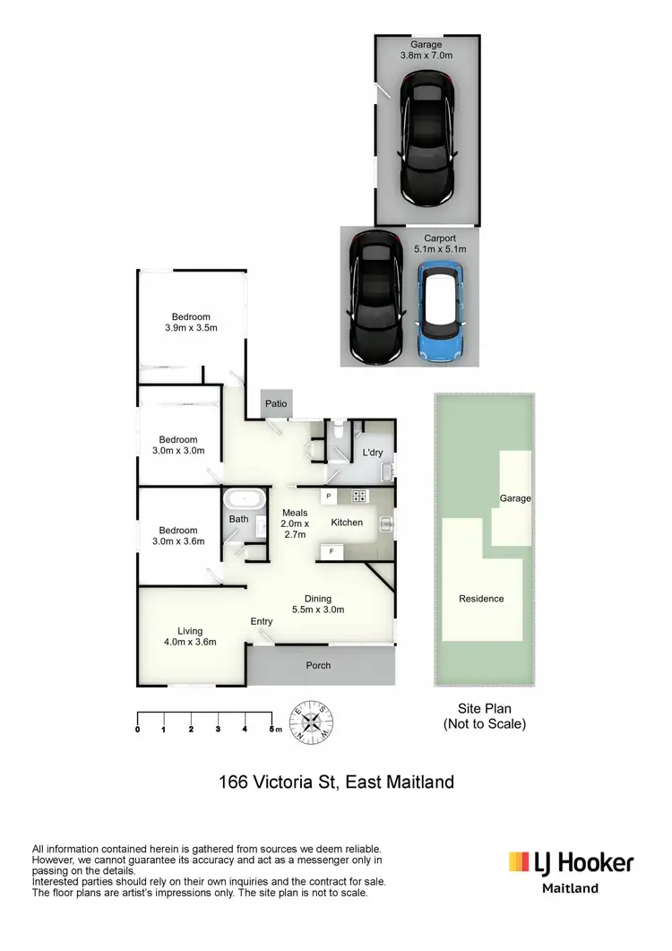 Floorplan of Homely house listing, 166 Victoria Street, East Maitland NSW 2323