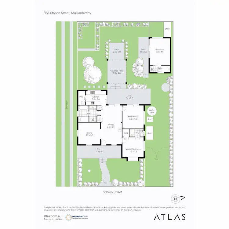 Floorplan of Homely house listing, 35a Station Street, Mullumbimby NSW 2482