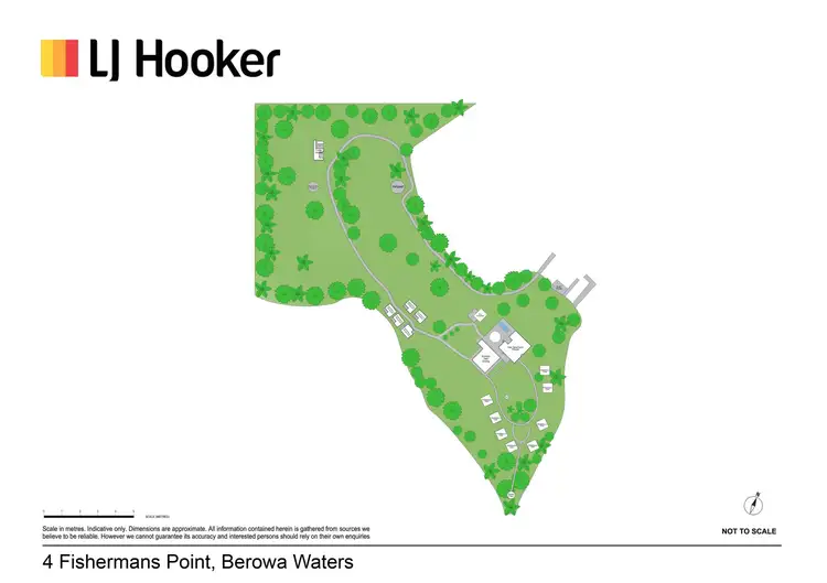 Floorplan of Homely land listing, 4 Fishermans Point, Berowra Waters NSW 2082