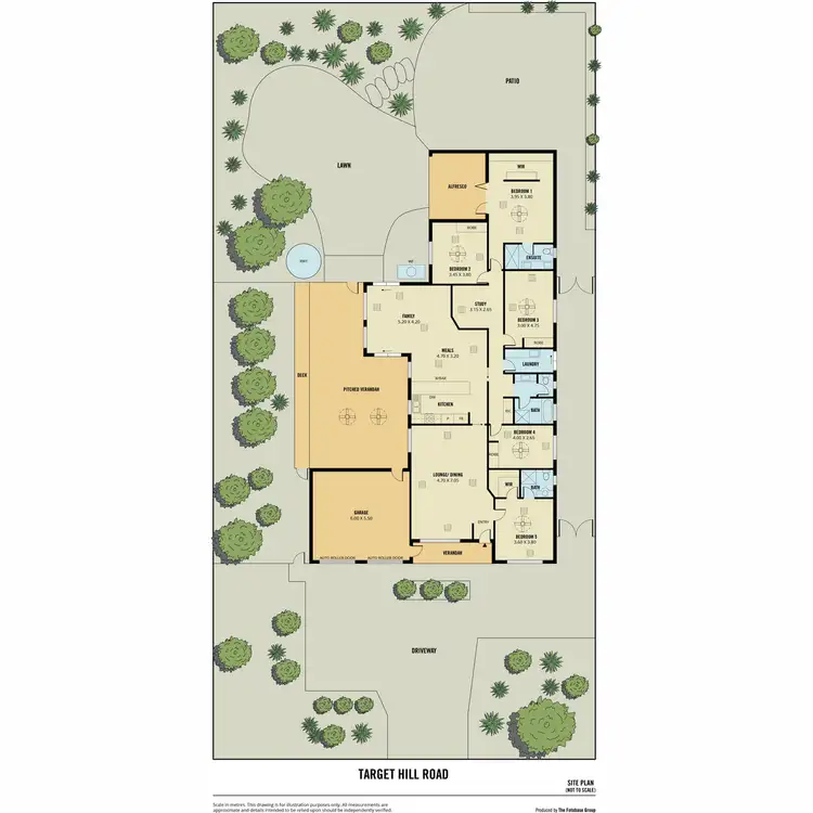 Floorplan of Homely house listing, 86 Target Hill Road, Salisbury Heights SA 5109