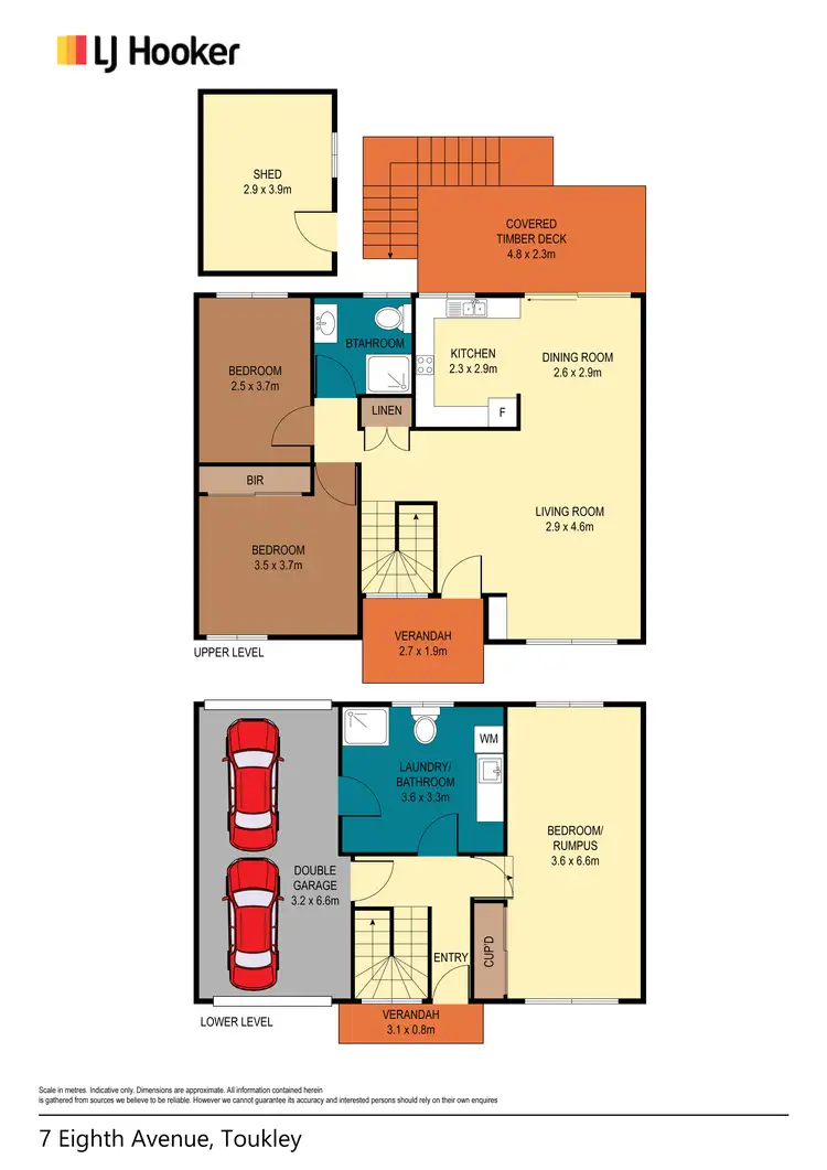 Floorplan of Homely house listing, 7 Eighth Avenue, Toukley NSW 2263