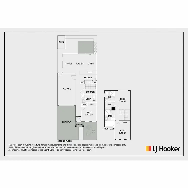 Floorplan of Homely townhouse listing, 16 Ravenwoods Way, Craigieburn VIC 3064