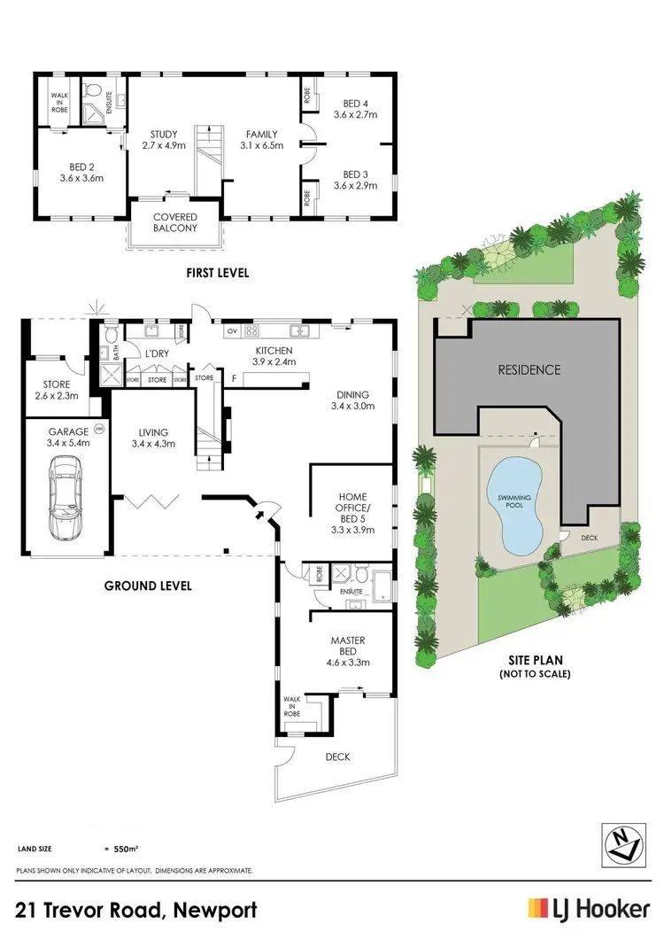 Floorplan of Homely house listing, 21 Trevor Road, Newport NSW 2106