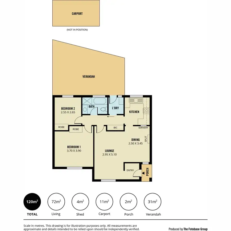 Floorplan of Homely house listing, 2/14 Vera Street, Paralowie SA 5108