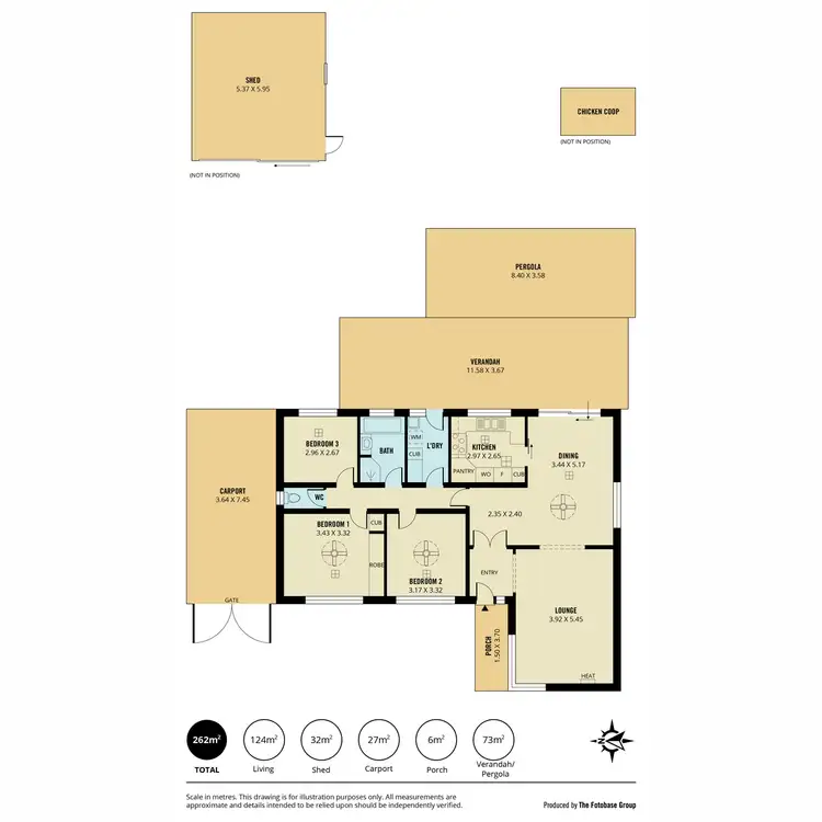 Floorplan of Homely house listing, 7 Wedge Street, Fairview Park SA 5126